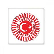 Dıythinker Türkiye Asya Ulusal Amblem Seramik 10x10 cm Seramik Karo