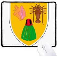 Dıythinker Turks ve Caicos Adaları Ulusal Amblem Kaymaz Mouse Pad