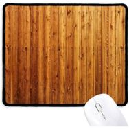 Dıythinker Turuncu Ahşap Zemin Duvar Kağıdı Dokusu Kaymaz Mouse Pad