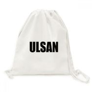 Dıythinker Ulsan Kore Şehir Adı Kanvas İpli Sırt Çantası