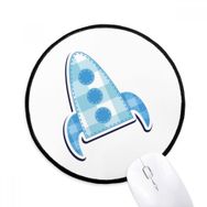 Dıythinker Universe Alien Monster Uzay Aracı Yuvarlak Kaymaz Mouse Pad