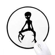 Dıythinker Universe And Alien Alien Yuvarlak Kaymaz Mouse Pad