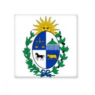 Dıythinker Uruguay Güney Amerika Ulusal Amblem Seramik 10x10 cm Seramik Karo
