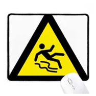 Dıythinker Uyarı Sembolü Sarı Siyah Kaygan Zemin Üçgen Kaymaz Mouse Pad
