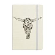 Dıythinker Uzun Yüz İnek Hayvan Portre Eskiz Baskılı A5 Defter