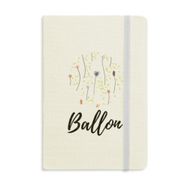 Dıythinker Vahşi Çiçek Soyut Bitkiler Sanat Baskılı A5 Defter