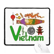 Dıythinker Vietnam Ulusal Simge Simgesi Desen Kaymaz Mouse Pad