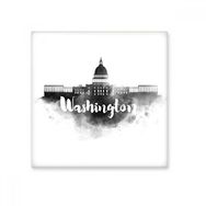 Dıythinker Washington Amerika Mürekkep Şehir 15x15 cm Seramik Karo