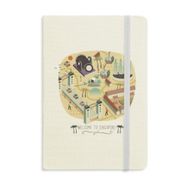 Dıythinker Welcome to Singapur Simgesi Baskılı A5 Defter
