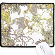 Dıythinker Yapraklar Çiçek Ağaç Kuş Ukiyo-e Kaymaz Mouse Pad