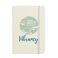 Dıythinker Yeşil Mürekkep Soyut Bitkiler Sanat Baskılı A5 Defter
