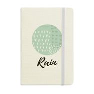 Dıythinker Yeşil Soyut Bitkiler Sanat Desenli Baskılı A5 Defter