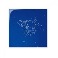 Dıythinker Yıldız Evren Boğa Takımyıldızı Desenli Seramik Biske Fayans 20x20 cm Seramik Karo