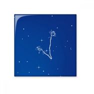 Dıythinker Yıldız Evren Takımyıldızı Desenli 15x15 cm Seramik Karo
