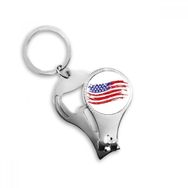 Dıythinker Yıldızlar ve Çizgiler Özel Amerika Ülke Bayrağı Anahtarlık