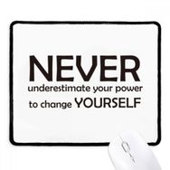 Dıythinker You Can Change Yourself Kaymaz Siyah Başlıklı Kenarlar
