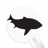 Dıythinker Yuvarlak Streamline Shark Fierce Fish Kaymaz Kauçuk Fare Altlığı