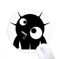 Dıythinker Yuvarlak Universe Alien Monster Alien Kaymaz Kauçuk Fare Altlığı