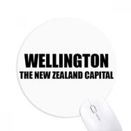 Dıythinker Yuvarlak Wellington Yeni Zelanda Başkent Kaymaz Kauçuk Fare Altlığı