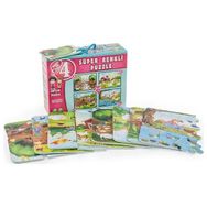 Diytoy 236721T Taşıtlar Super Renkli Puzzle