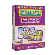 Diytoy 7192 Taşıtlar Okul Öncesi Kartı
