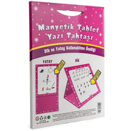 Diytoy 8512 Manyetik Tablet Yazı Tahtası Pembe