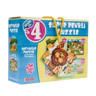 Diytoy Hayvanlar 50 Parça Puzzle