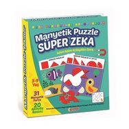 Diytoy Manyetik Puzzle - Super Zeka / 31 Parça Puzzle