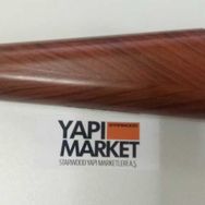 Dizayn Yatay 14 cm Oval Ceviz Plastik Ayak