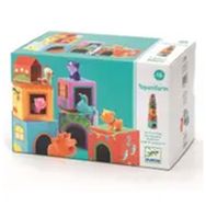Djeco +1,5 Yaş 12 Parça Topanifarm Küpler