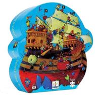 Djeco Dekoratif 54 Parça Barbarossa's Boat Puzzle