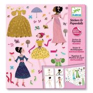 Djeco Dresses Through The Seasons Kağıt Giydirme Seti