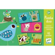 Djeco Duo Habitat Puzzle