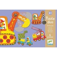 Djeco Duo Vehicles Araçlar İkili Puzzle Puzzle