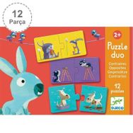 Djeco İkili Duo Opposites Puzzle