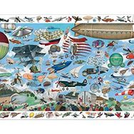 Djeco Klasik 200 Parça Around The World Puzzle