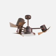 DLC Group DCF-KG52601 Garbion 112 cm Uzaktan Kumandalı Kahverengi Renk Led Tavan Vantilatörü