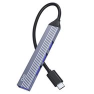 DM CHB057 USB Type-C to 4 Portlu 3xUSB 2.0 1xUSB 3.0 1 mt Hub Çoklayıcı