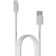 DM SL010 USB to Lightning iPhone 2.4A Beyaz 1 mt Hızlı Şarj ve Data Kablosu