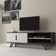 Dmodül Foot Gri Metal Ayaklı Tv Ünitesi