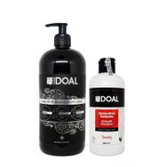 Doal 1000 ml Keratin Bakım Sütü + Zayıf Saçlar için Güçlendirici 400 ml Keratin Şampuanı
