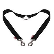 Doca DP35 02574 Dokuma Kumaş İkili Siyah Gezdirme Kayışı