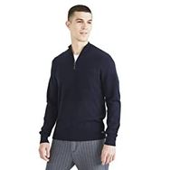 Dockers 1/4 Fermuarlı Lacivert Erkek Kazak