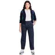 Dockers High Waist Pleated Original Khaki Dark Indigo Rinse Tapered Kadın Pantolon