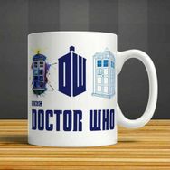 Doctor Who Porselen Kupa Bardak