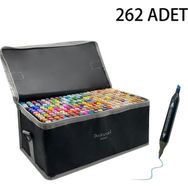 Dodocool Touch Marker Art Çift Uçlu Mimari Tasarım 262 Adet Çantalı Keçeli Kalem Seti