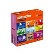 Doer Kids 8288 İnşaat Araçları İş Makinaları 40 Parça Renkli Mini Puzzle