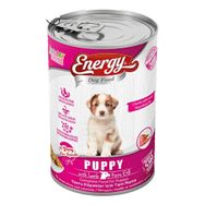 Dog Food Energy Kuzu Etli Yavru Islak Özel 6x400 gr Köpek Maması