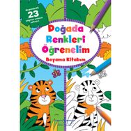 Doğadaki Renkleri Öğrenelim - Boyama Kitabım - İş Bankası Kültür Yayınları