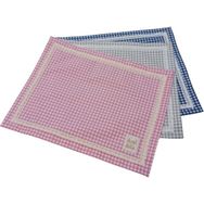 Dogaden El Nakışı Kanaviçe Işlemeli Kişiye Özel Duck Keten 35 x 45 cm 1 Adet Büyük Beslenme Örtüsü